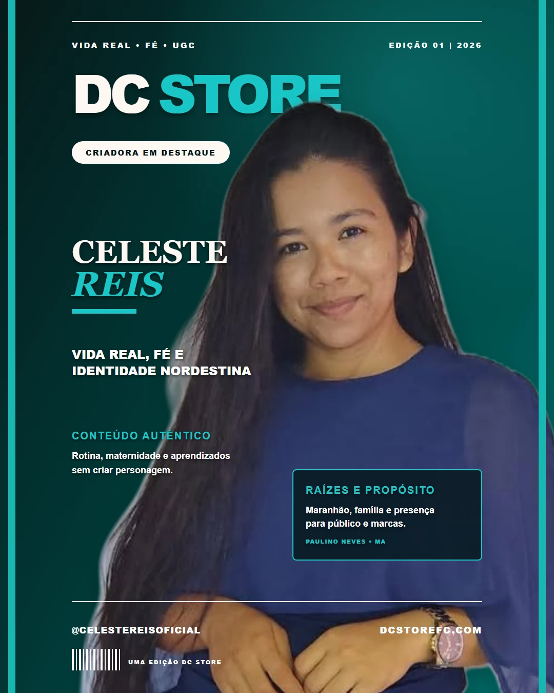 Capa de matéria de Celeste Reis