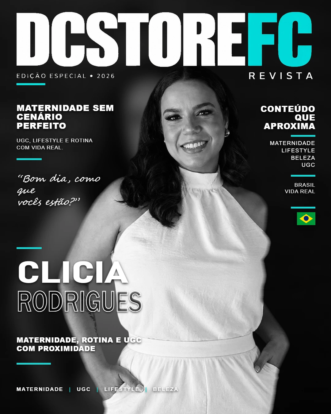 Capa de matéria de Clicia Rodrigues