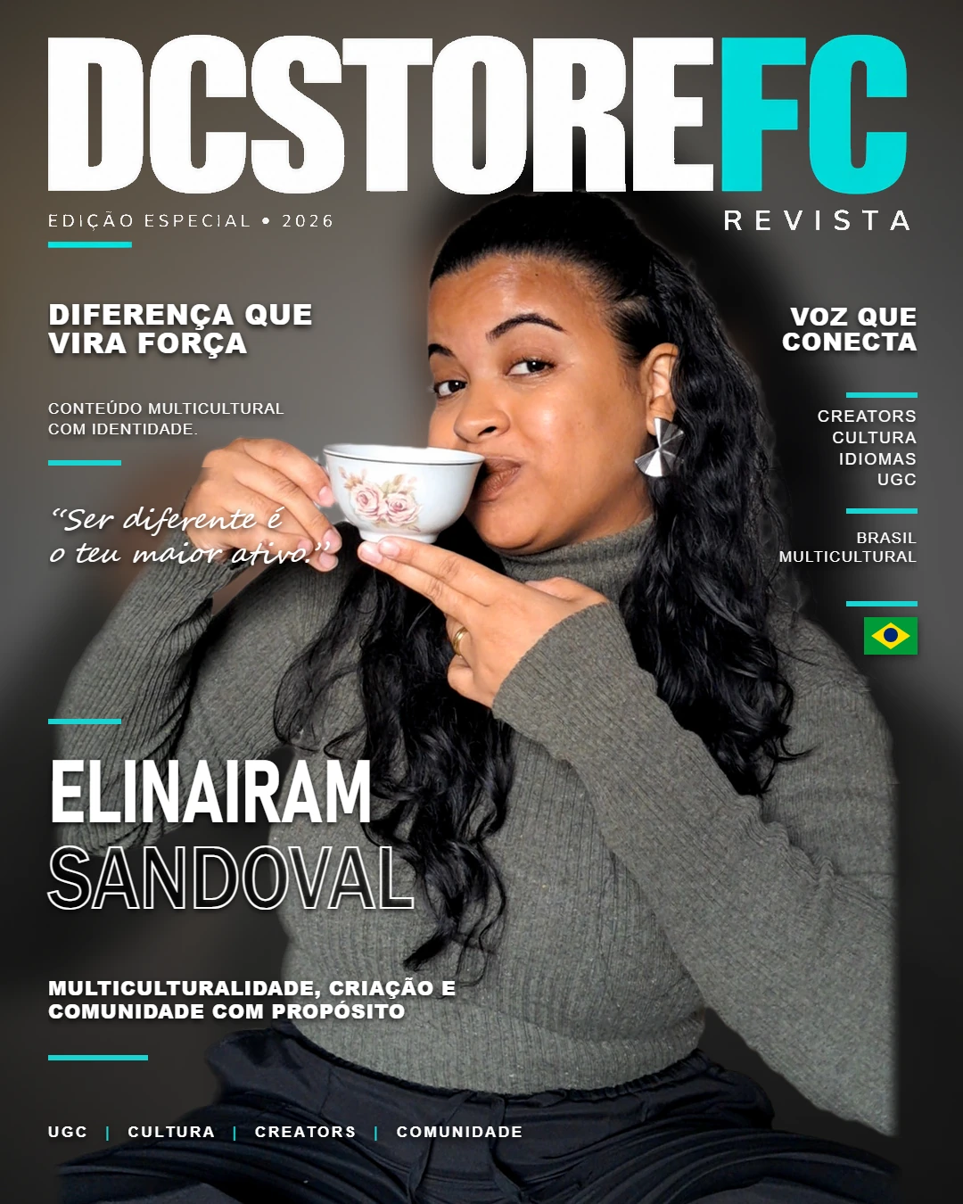 Capa de matéria de Elinairam Sandoval