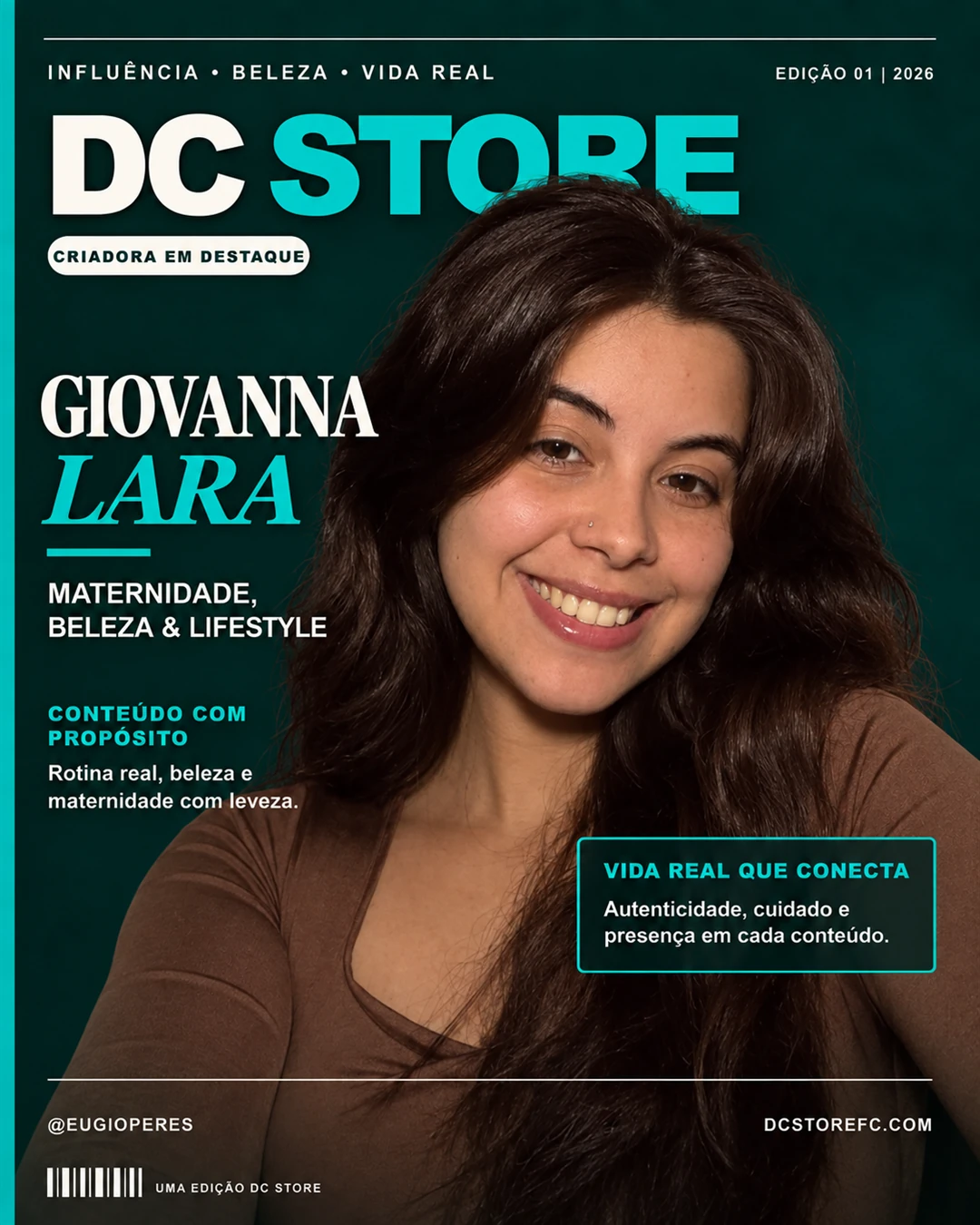 Capa de matéria de Giovanna Lara