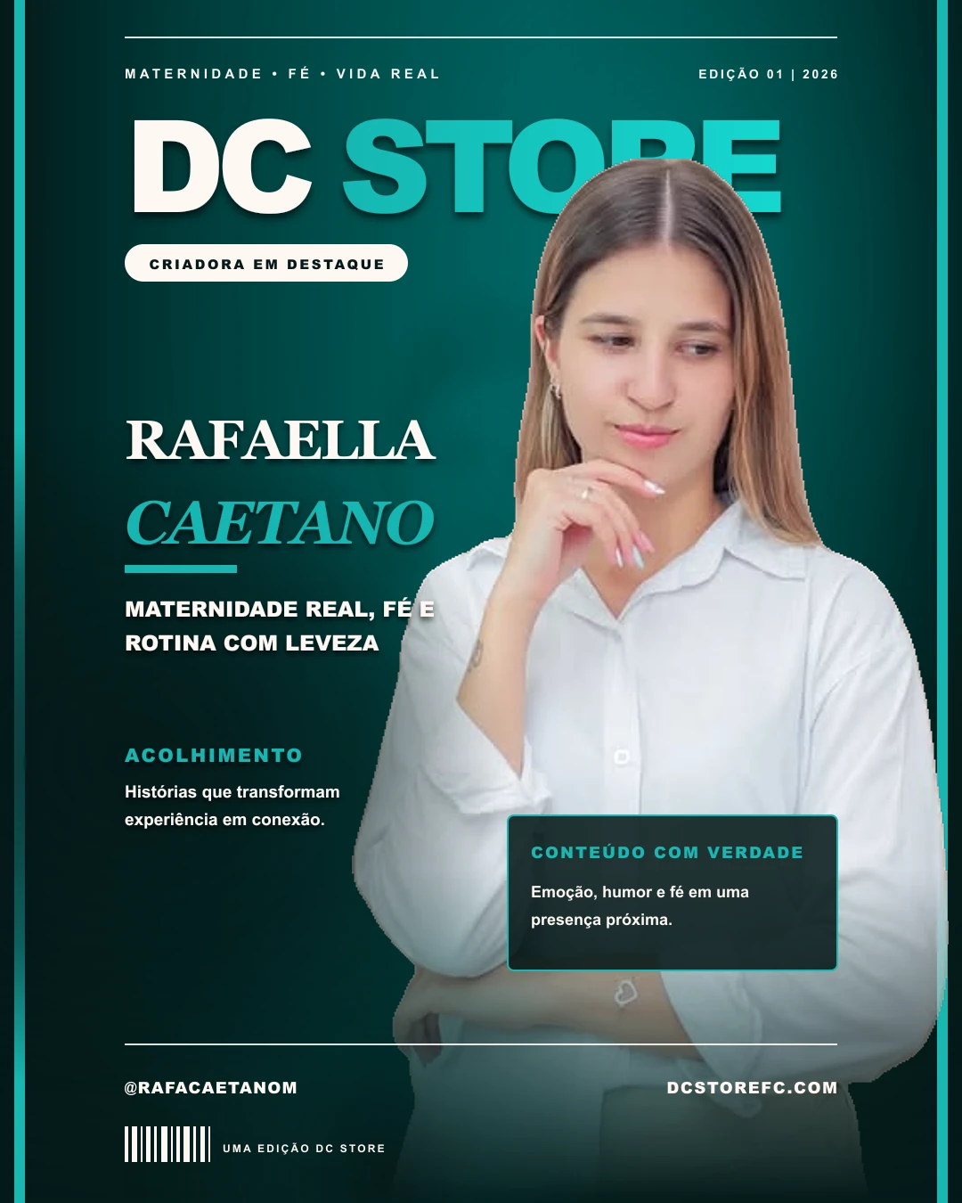 Capa de matéria de Rafaella Caetano