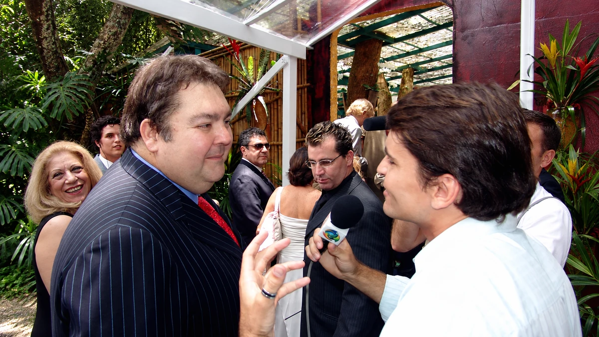 Fausto Silva durante entrevista em foto de arquivo