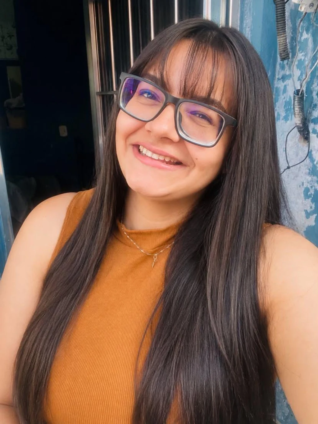 Retrato de Maria Melo, criadora UGC de Osasco