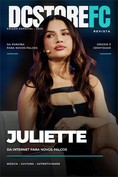 Capa da Revista DC Store com Juliette