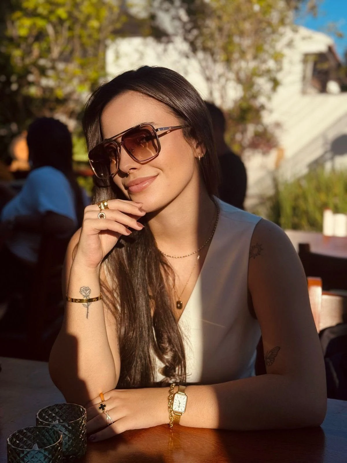 Vanessa Dias em registro de lifestyle