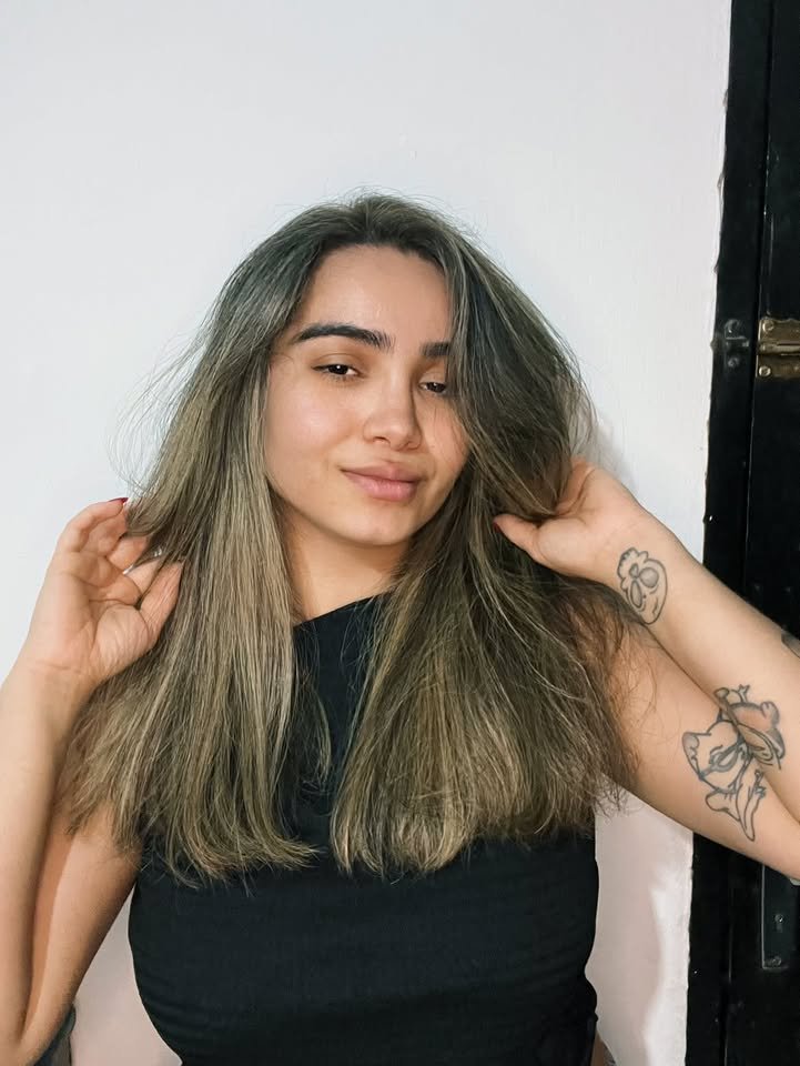 Tati Santos em fotografia de seu acervo pessoal